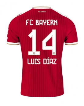Billige Fotballdrakt Bayern Munich Luis Diaz #14 Replika Hjemmedrakt 2026-27 Kortermet Billige Fotballdrakt Bayern Munich Luis Diaz #14 Replika Hjemmedrakt 2026-27 Kortermet
